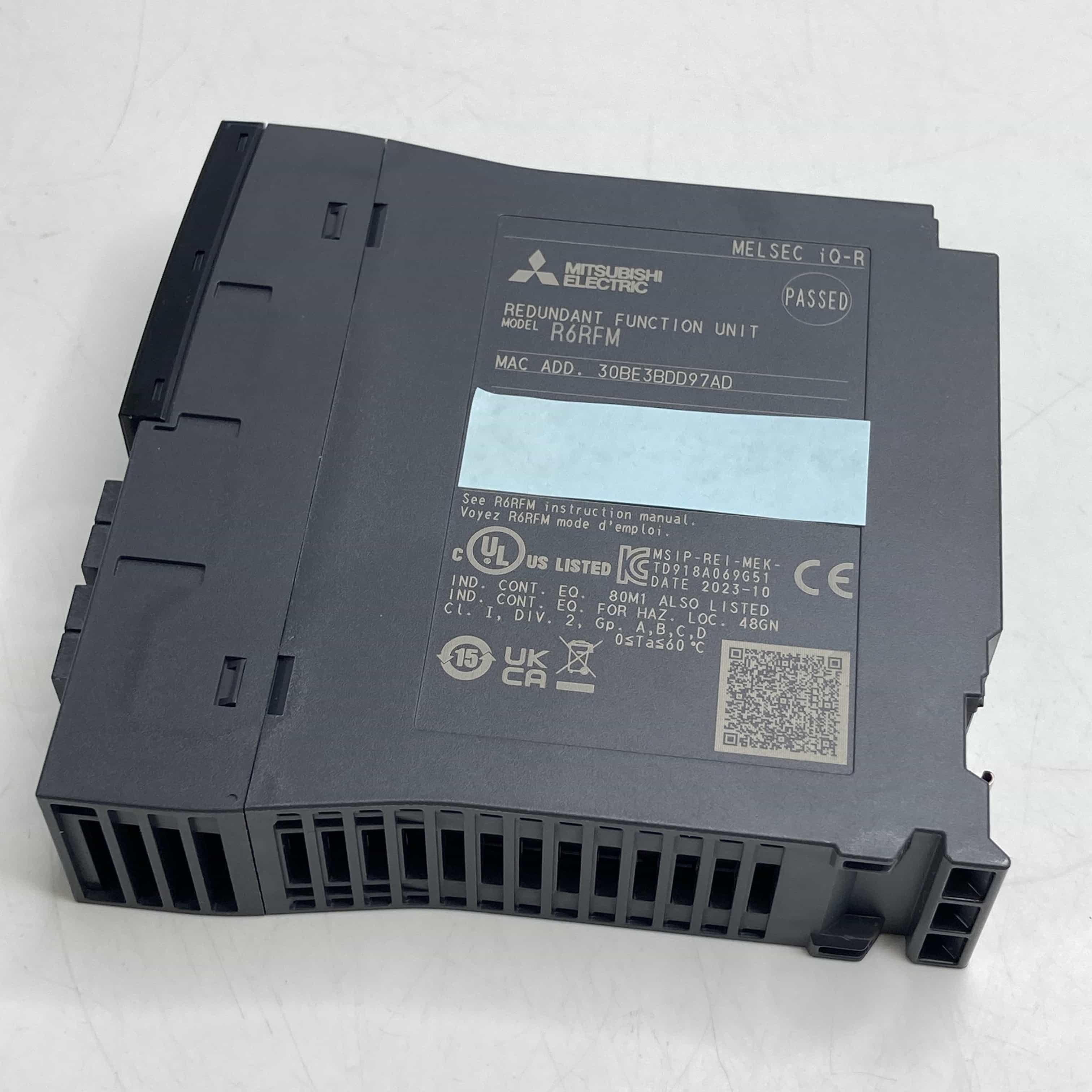 R6RFM 2023年製 MELSEC iQ-Rシリーズ 二重化機能ユニット 三菱電機